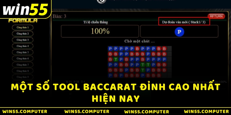 Một số Tool Baccarat đỉnh cao nhất hiện nay