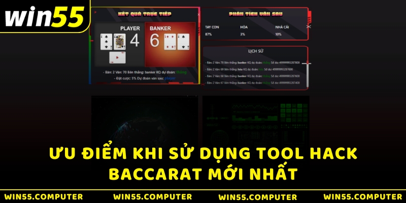 Ưu điểm khi sử dụng tool hack Baccarat mới nhất